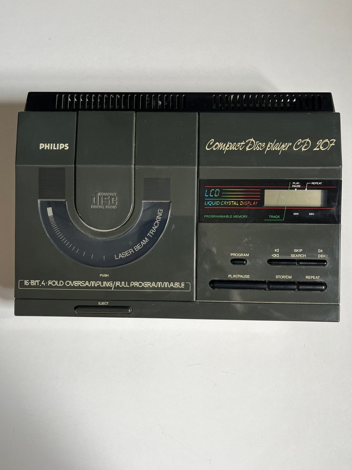 Philips Compact Disc Player    CD 207, Audio, Tv en Foto, Ophalen of Verzenden, Zo goed als nieuw, Philips