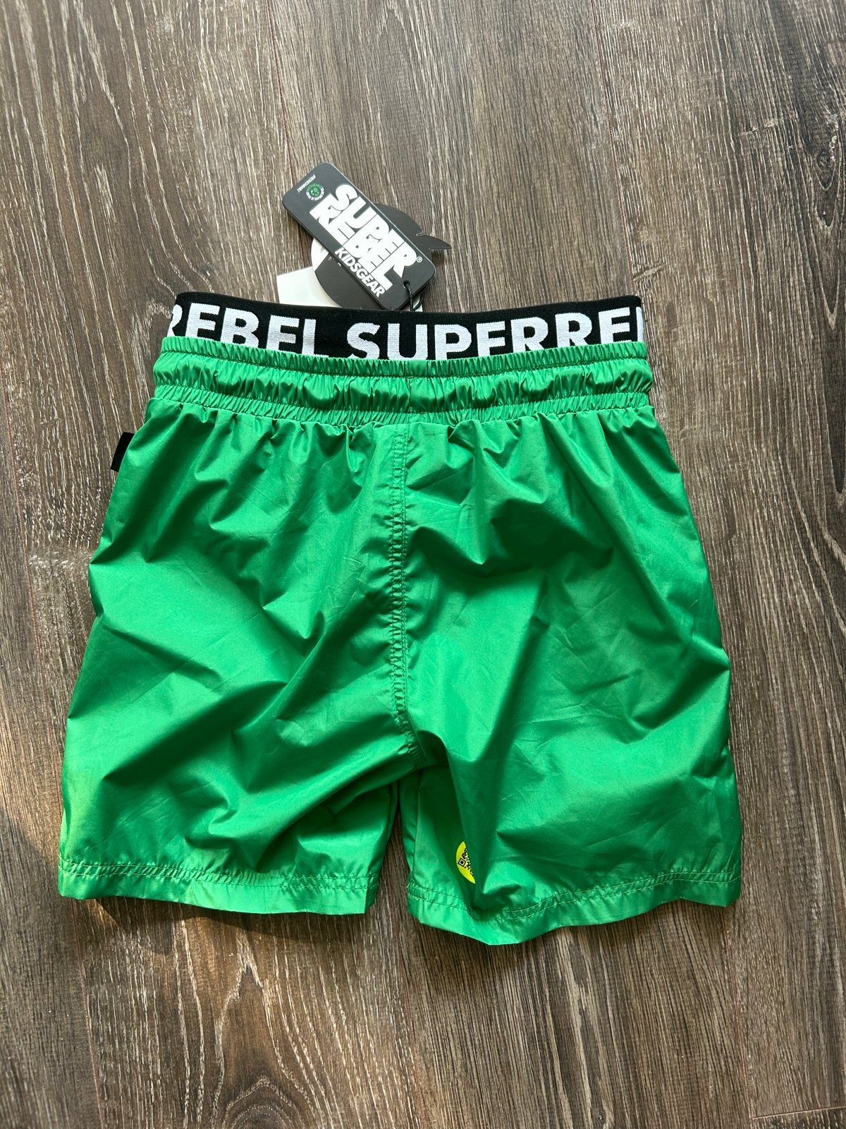 Nieuwe SuperRebel Zwembroek Maat 140/10Y Groen, Nieuw, Overige maten, Ophalen of Verzenden, Zwembroek