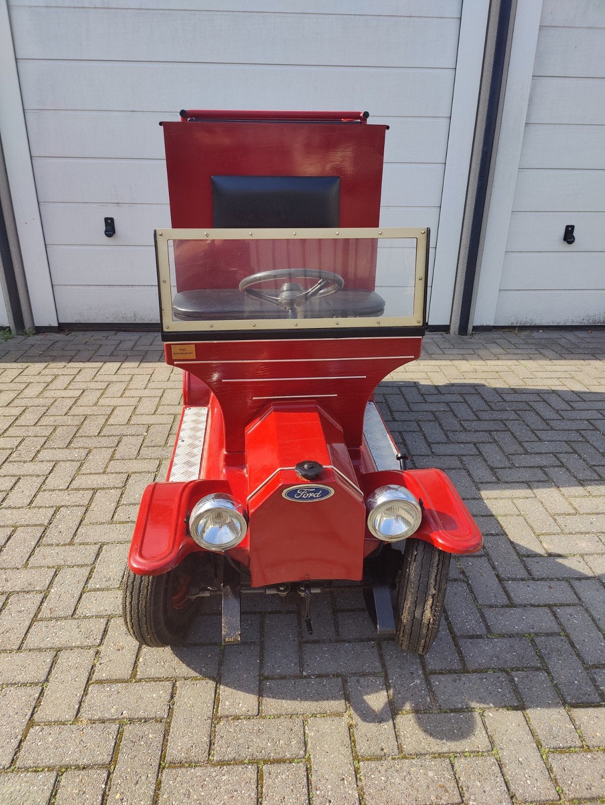 T-Fordje mini foodtruckje electrische aandrijving, Ophalen, Gebruikt