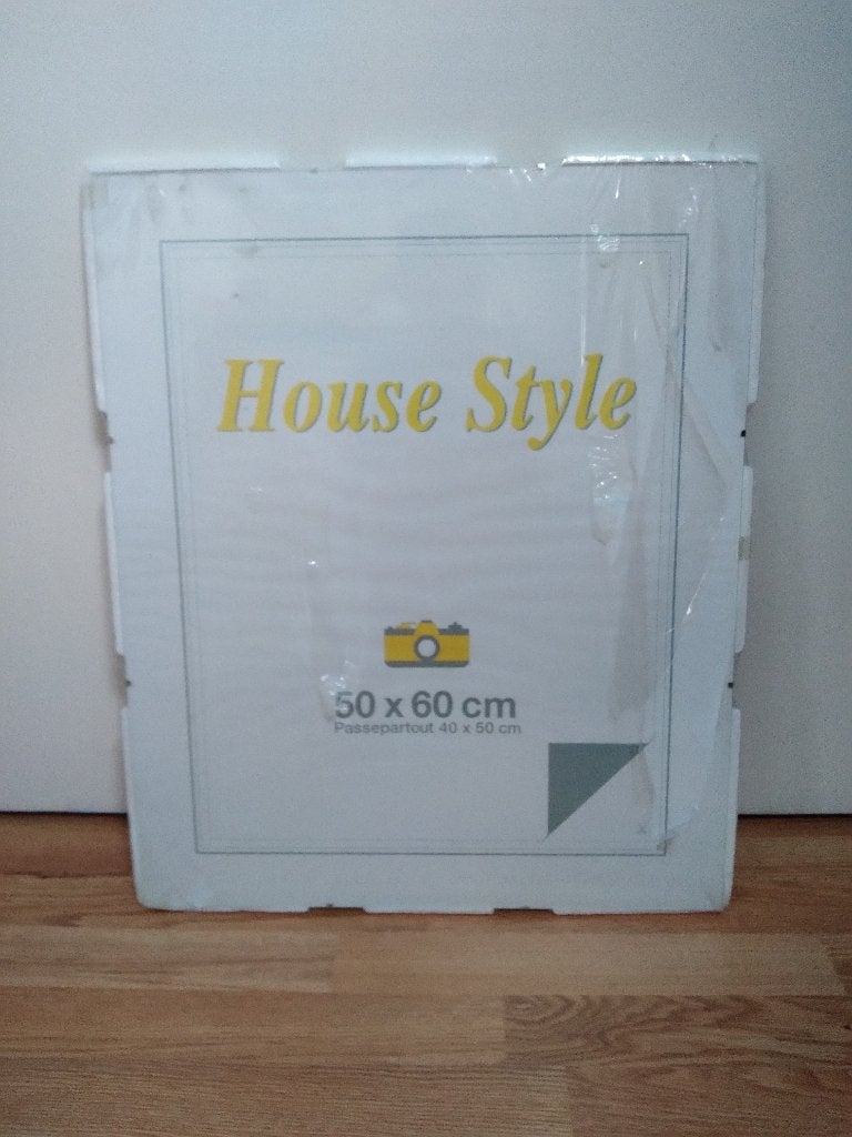 Wissellijst 50x60 cm randloos nieuw, Met glas, Nieuw, Ophalen of Verzenden, Glas