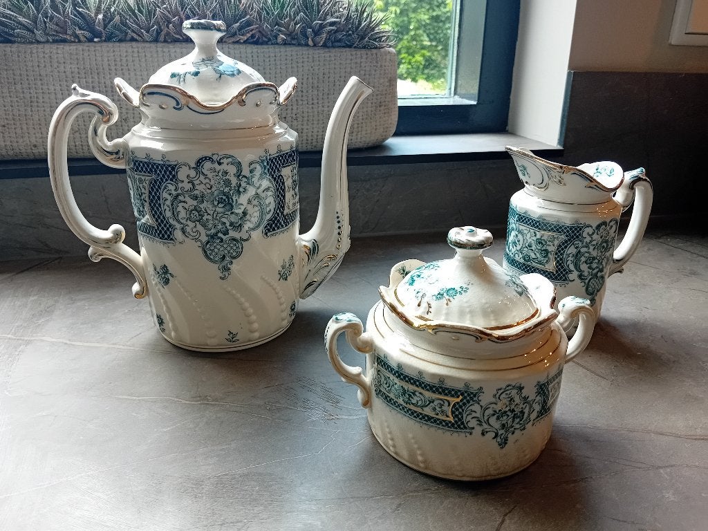 Porselein serviesset, Antiek en Kunst, Ophalen of Verzenden
