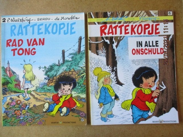 adv3813 rattekopje, Eén stripboek, Ophalen, Gelezen