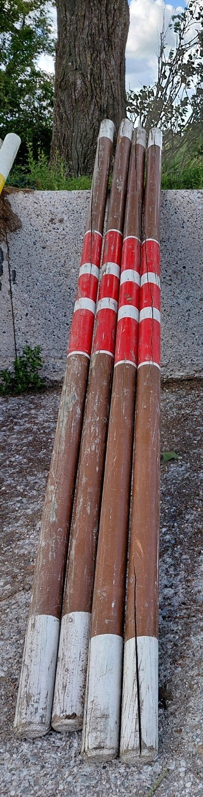 4 hindernis balken, Ophalen, Springen