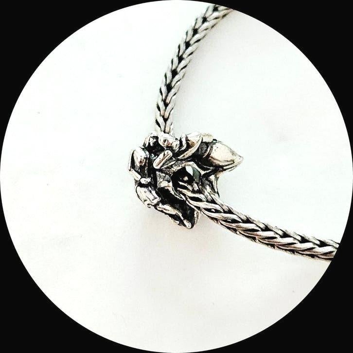 Trollbeads Ontbijt TAGBE-40037 / retired, Sieraden, Tassen en Uiterlijk, Ophalen of Verzenden, Zo goed als nieuw, Trollbeads, 1 bedel
