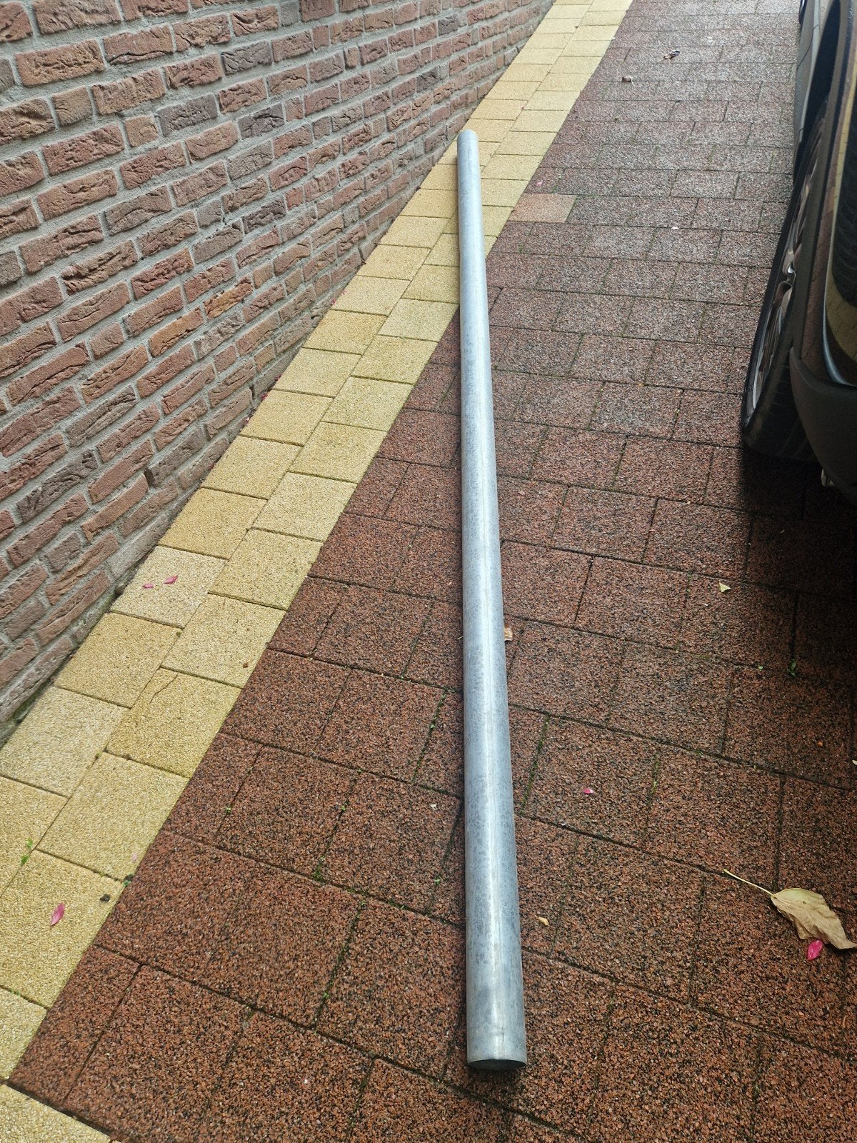 Zinken regen buis, Ophalen, Nieuw, Zink, Minder dan 2 meter
