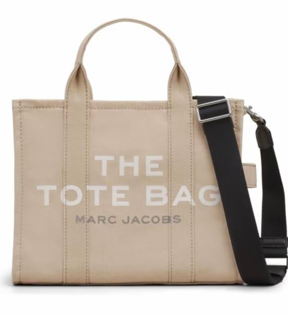 MARC JACOBS The medium tote bag, Ophalen of Verzenden, Zo goed als nieuw, Beige, Handtas