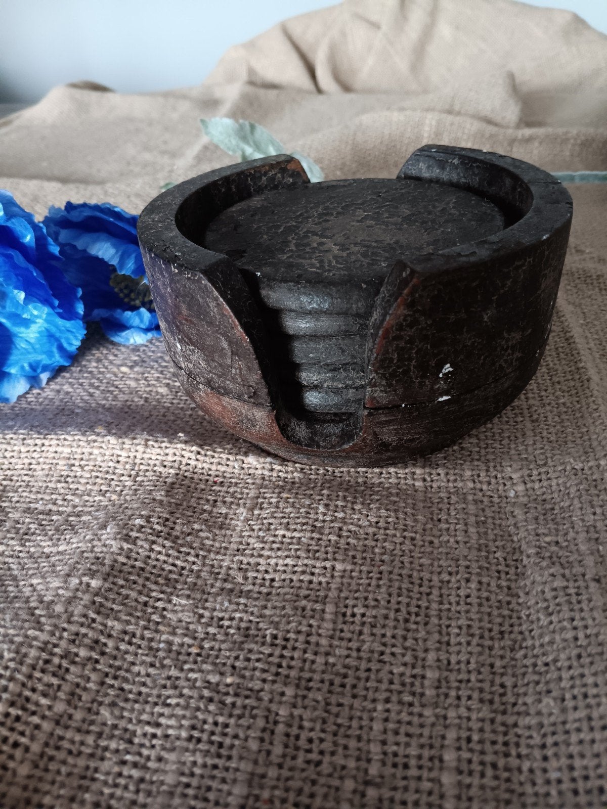 Houten onderzetters, Ophalen of Verzenden