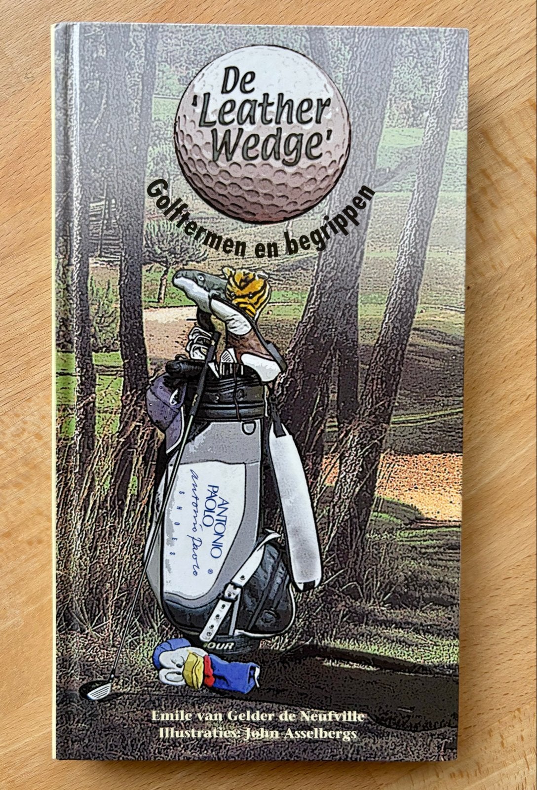 De 'Leather Wedge' - Golftermen en begrippen, Ophalen of Verzenden, Zo goed als nieuw, Balsport