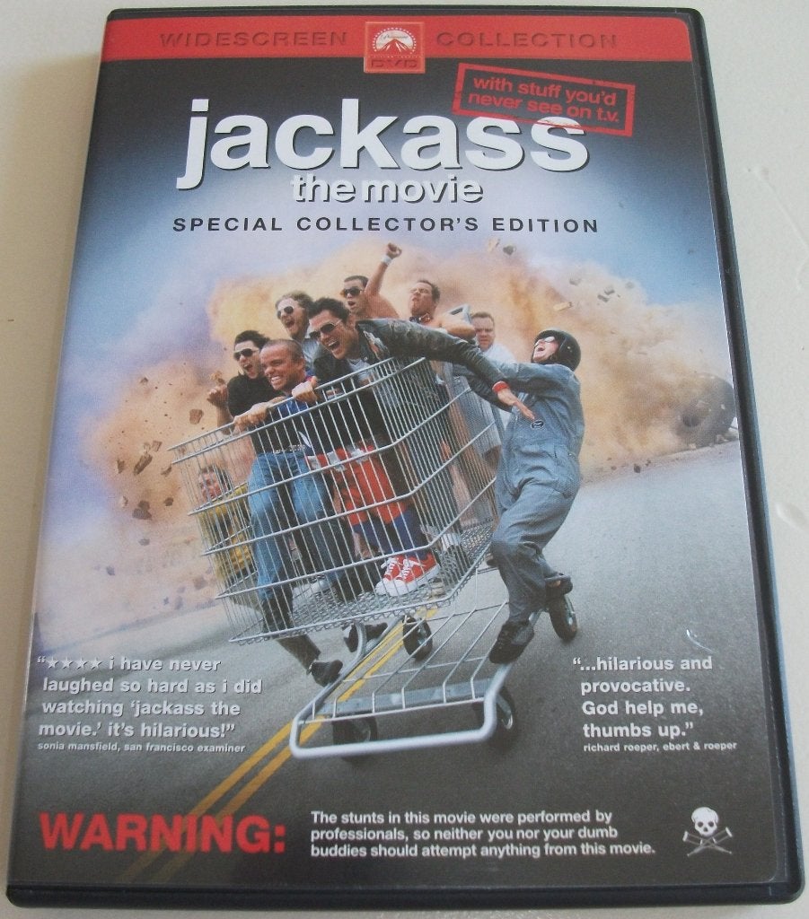 Dvd *** JACKASS: THE MOVIE *** Special Collector's Edition, Vanaf 16 jaar, Ophalen of Verzenden, Gebruikt, Overige genres