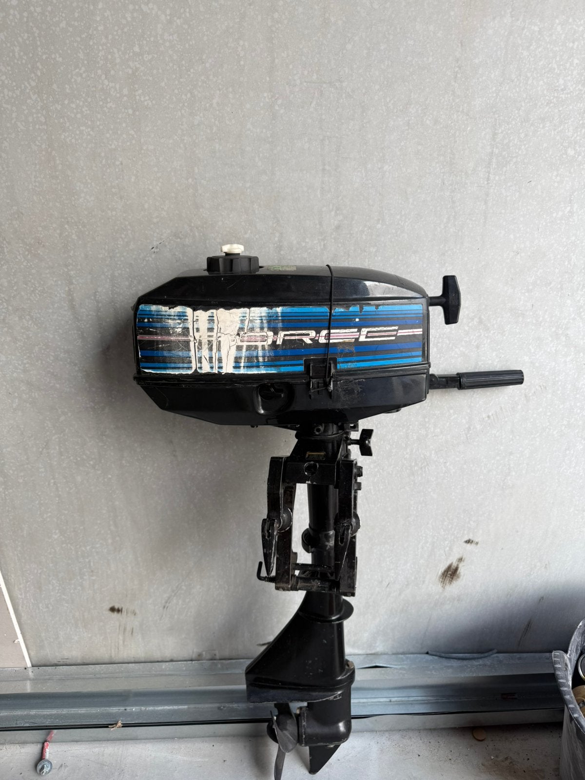 Force buitenboord moter 3 pk, Watersport en Boten, Ophalen of Verzenden, Zo goed als nieuw, Motor en Techniek, Motorboot