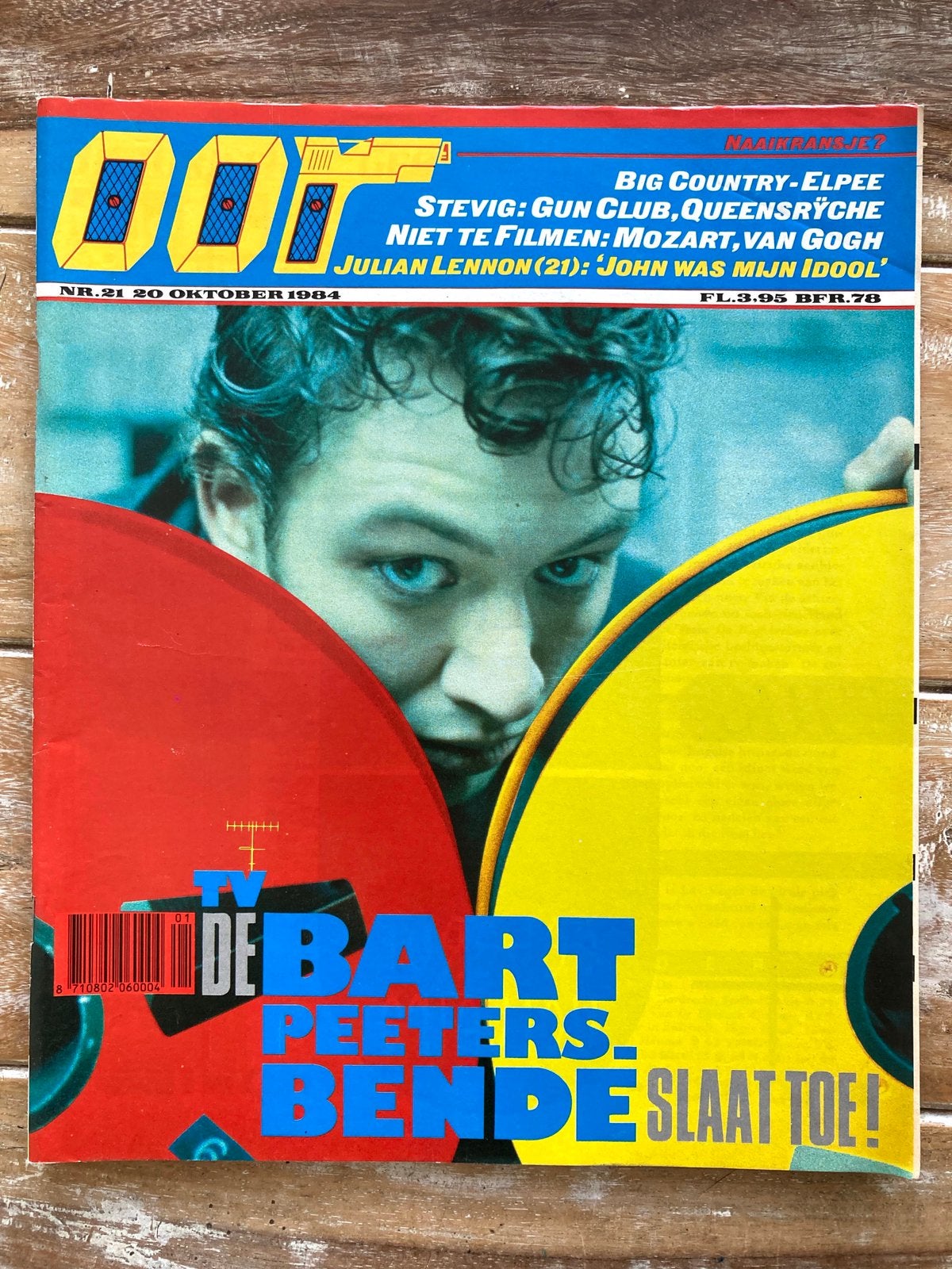 OOR Magazine 1984 QUEENSRYCHE The Cult THE LYRES Gun Club, Ophalen of Verzenden, Zo goed als nieuw, Muziek, Film of Tv