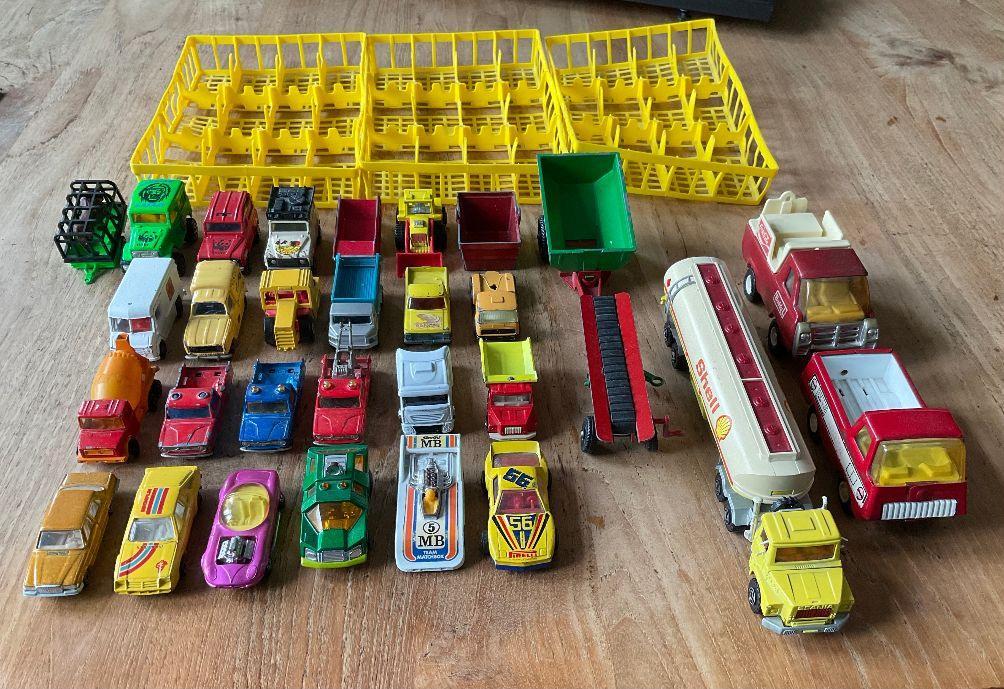 Auto lesney tonka matchbox tankauto shell 3 rekjes miniatuur, Ophalen of Verzenden, Gebruikt, Auto