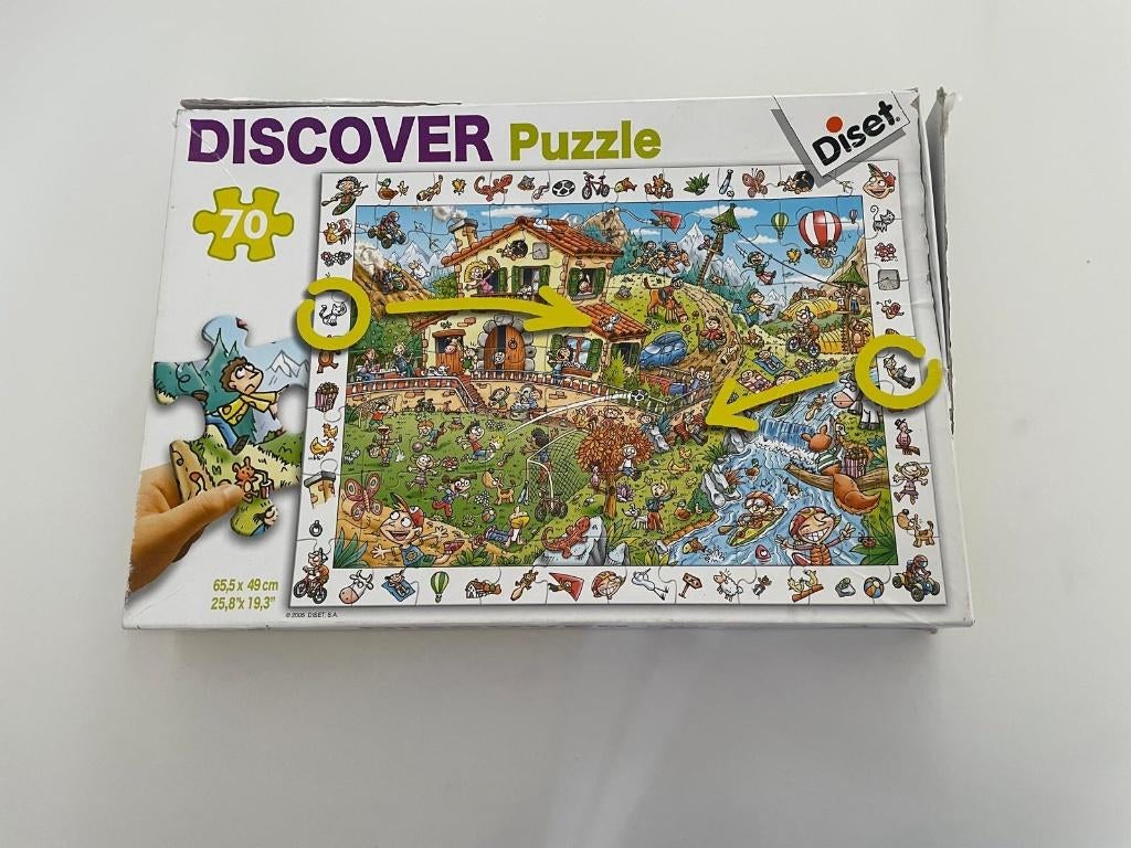 Discover Puzzle, Ophalen, Meer dan 50 stukjes, Gebruikt, 6 jaar of ouder