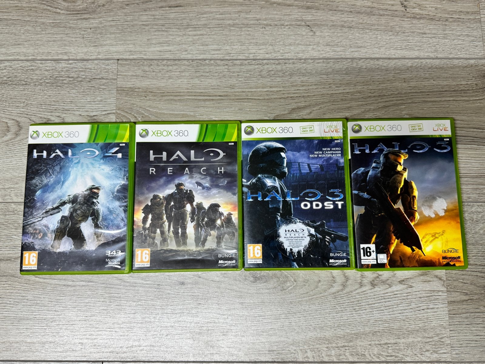 Halo Xbox 360 Games: 4, Reach, 3 ODST, 3, Online, Gebruikt, Shooter, Ophalen of Verzenden