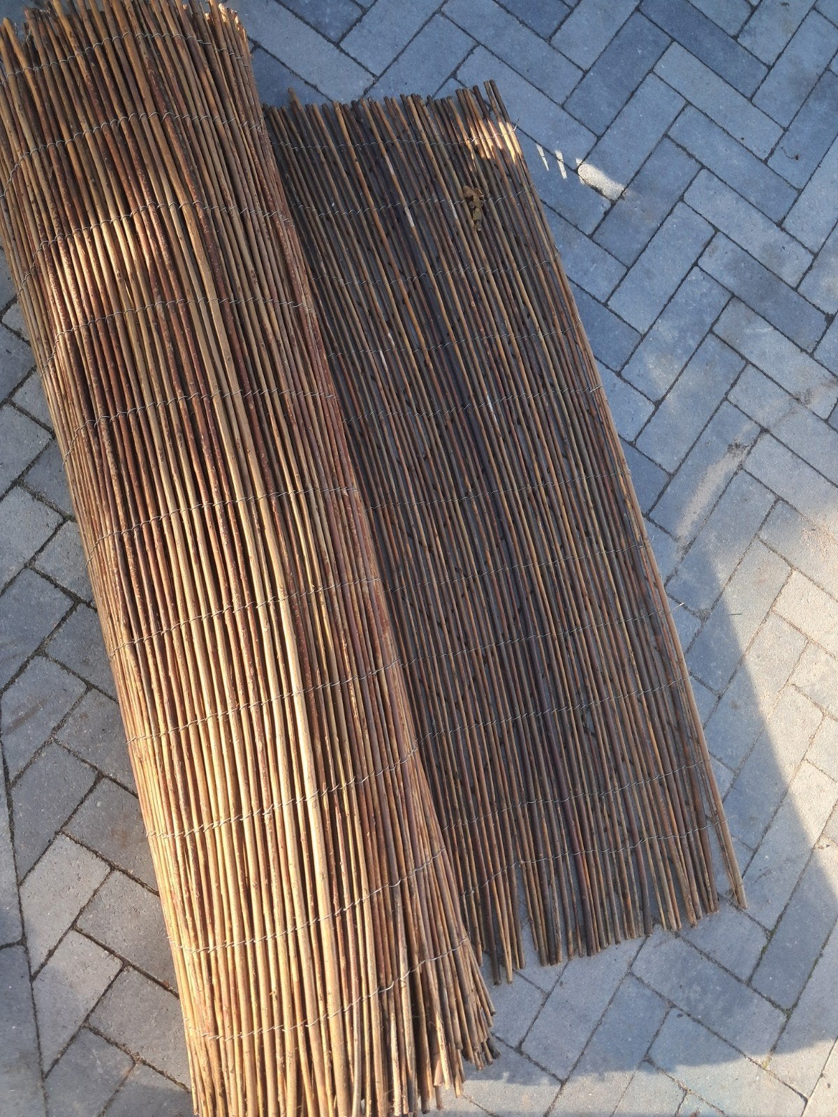 hekwerk...bamboe tuinscherm 6 m lang, Tuin en Terras, Ophalen, Overige materialen, Zo goed als nieuw, 200 cm of meer