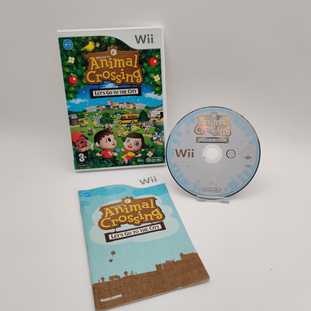 Animal Crossing: Let`s go to the City Nintendo Wii €19.99, Spelcomputers en Games, Games | Nintendo Wii, N, N, 1 speler, Racen en Vliegen