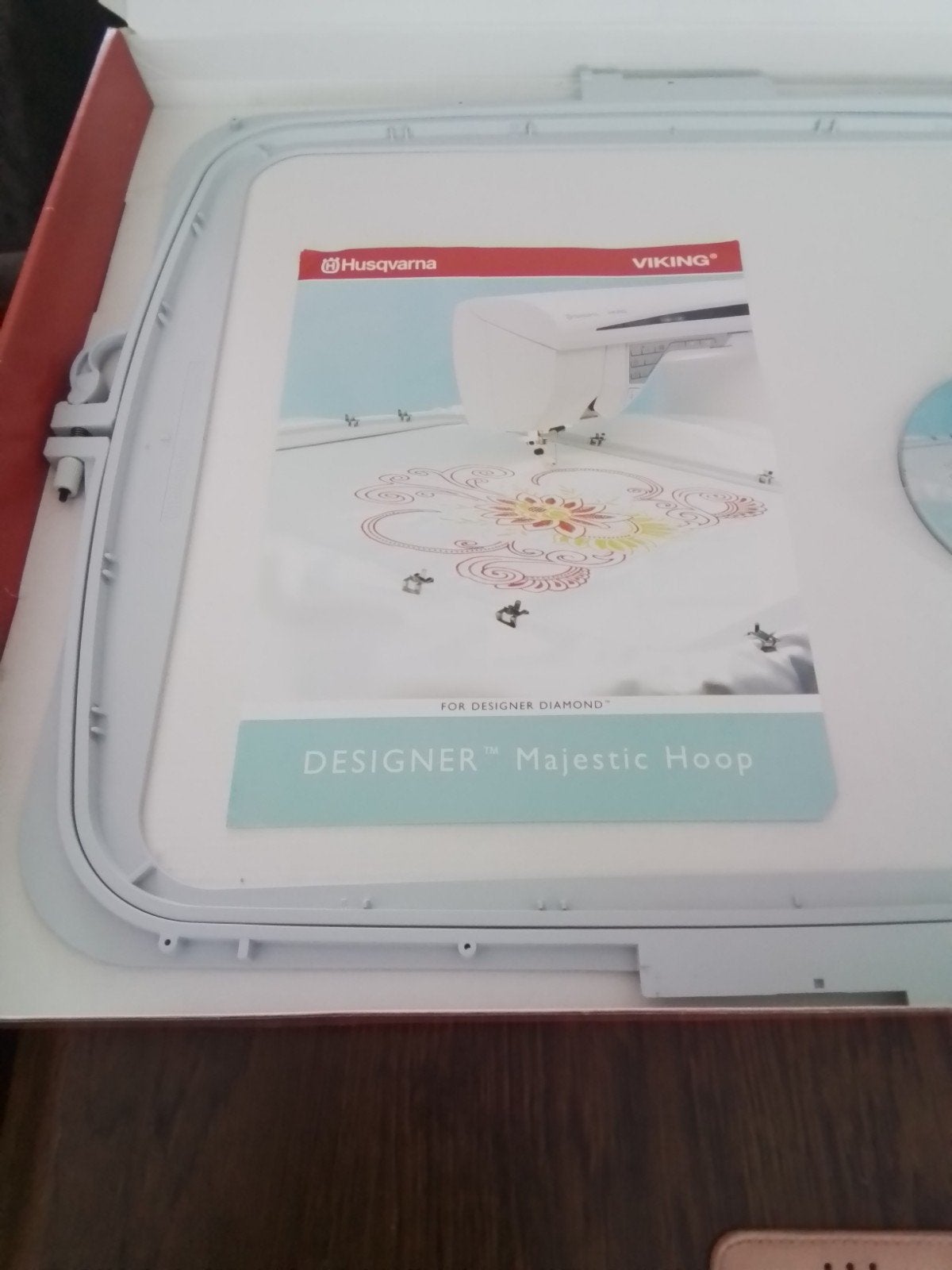 Husqvarna Designer Majestic  Hoop 360x350, Ophalen of Verzenden, Zo goed als nieuw, Onderdeel of Toebehoren