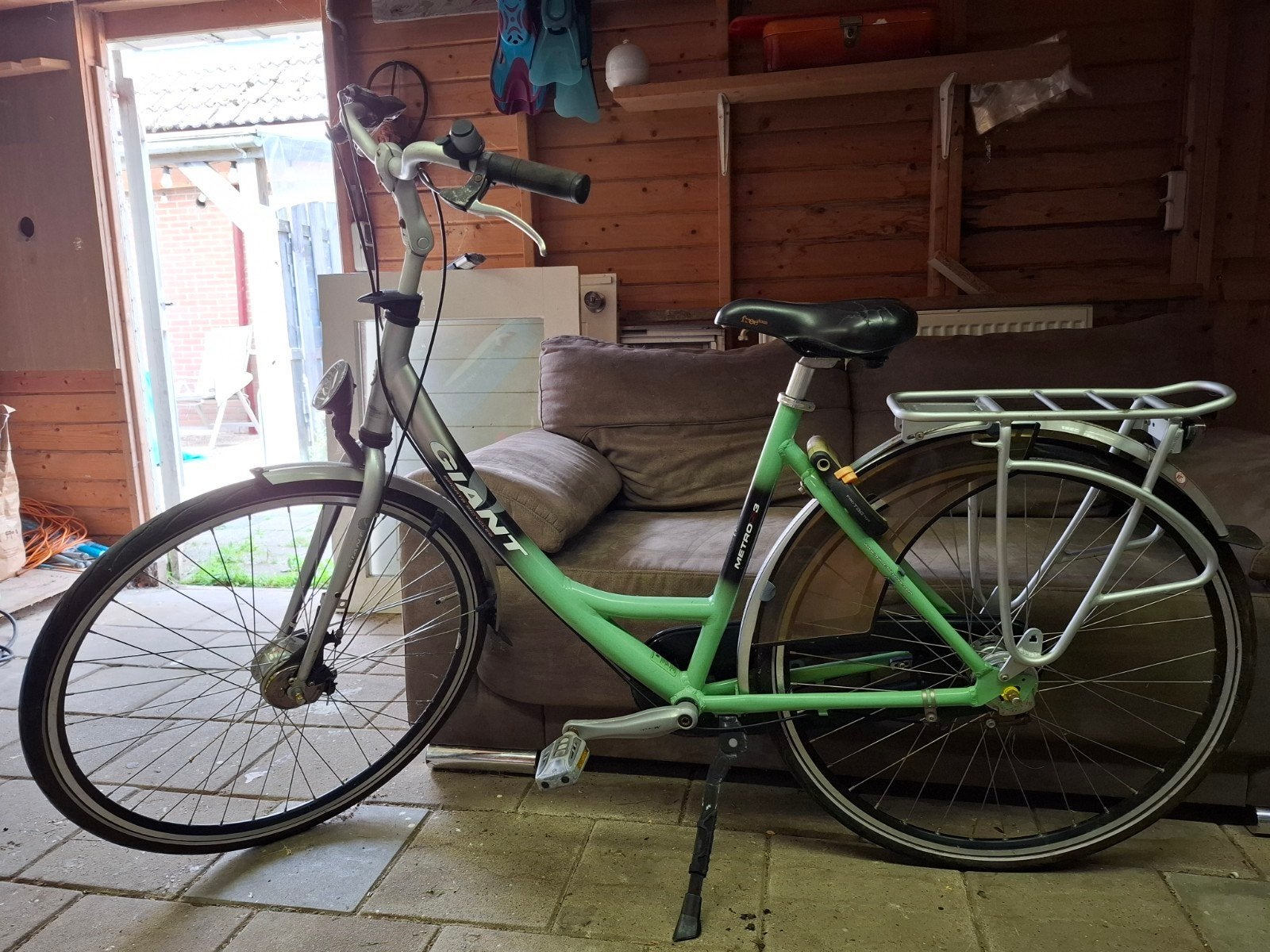Giant en Batavus Damesfietsen - Gebruikt, Ophalen, Gebruikt, Velgrem, Versnellingen