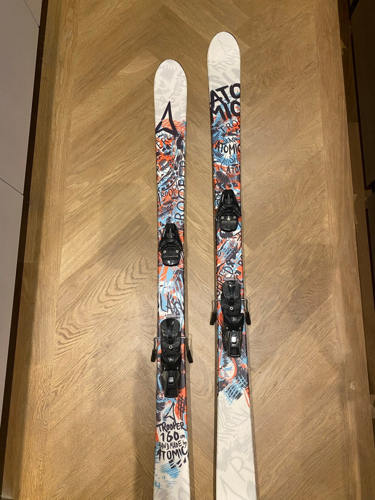 Atomic Trooper Freestyle Ski's / Twin Tips 160 cm, Ophalen, 160 tot 180 cm, Gebruikt, Carve