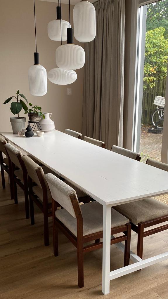 SA07 Japanse serie eetkamerstoelen Cees Braakman Pastoe, Huis en Inrichting, Tafels | Eettafels, Zo goed als nieuw, 50 tot 100 cm