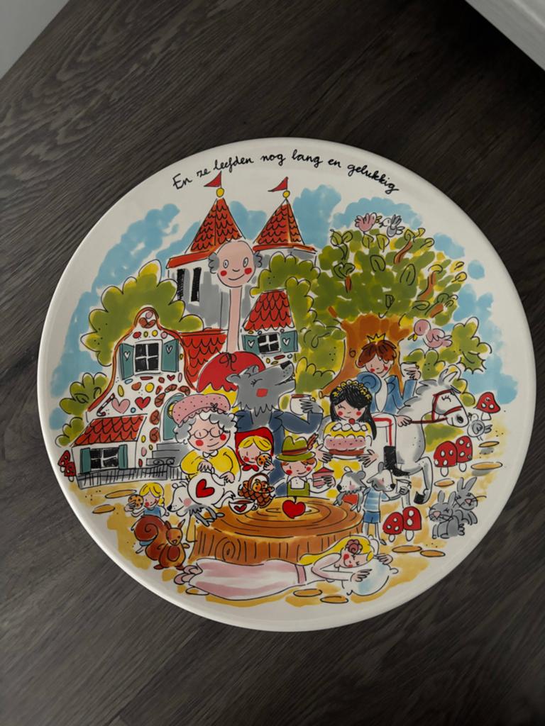 Efteling Blond Amsterdam Sprookjesbord - Zo goed als nieuw, Ophalen, Zo goed als nieuw, Gebruiksvoorwerp