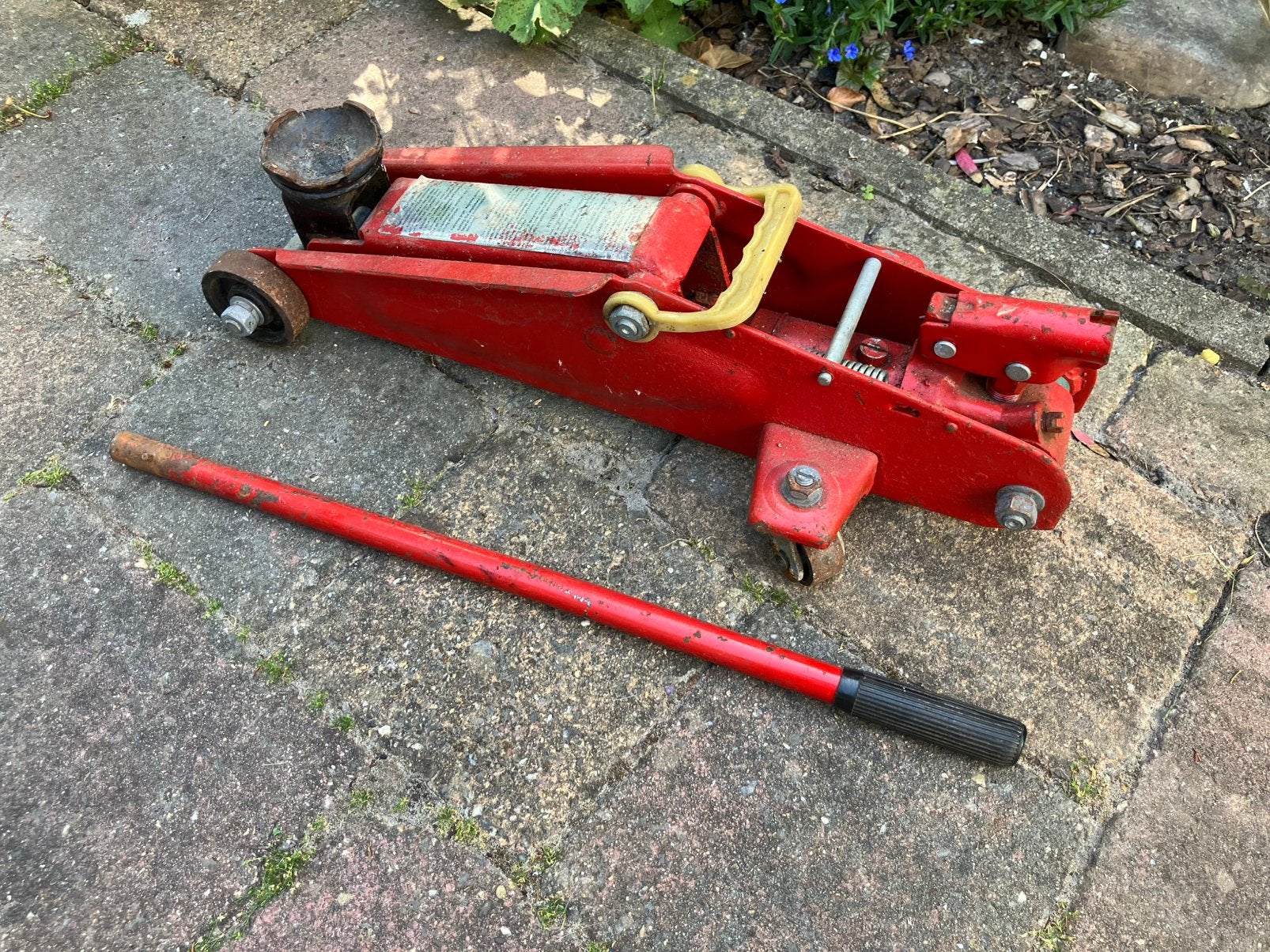 Hydraulische Garagekrik, Ophalen, Gebruikt, Hydraulisch, Garagekrik