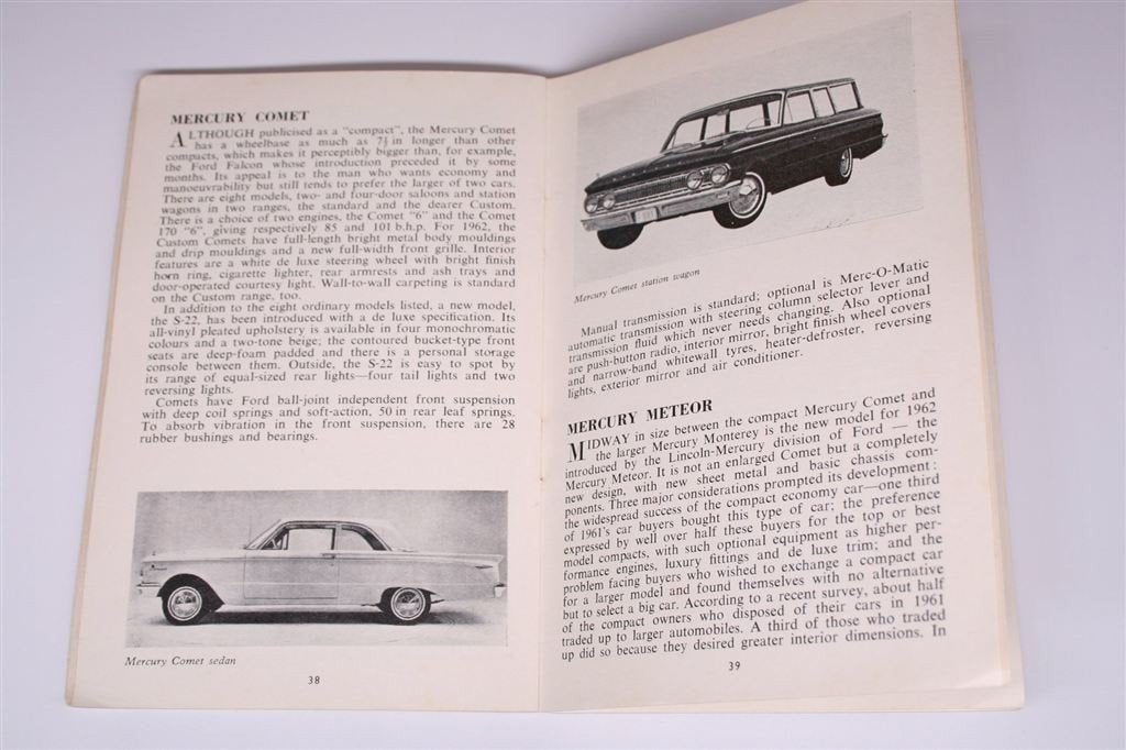 ABC American Cars [1962] — Ian Allan ABC Serie, Ophalen of Verzenden, Gelezen, Overige merken