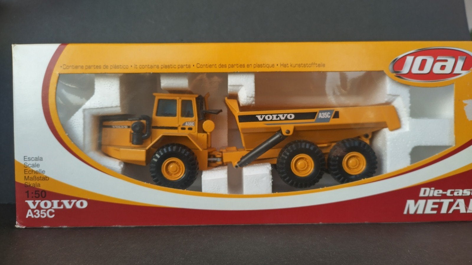 Volvo a35 C Knik Dumper 1:50 Joal Spain Pol, Overige merken, Verzenden, ., Zo goed als nieuw