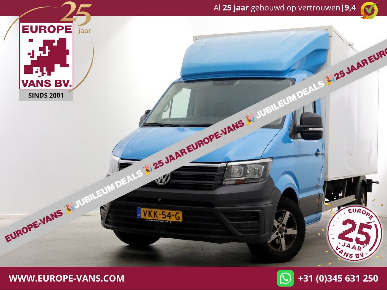 Volkswagen Crafter 35 2.0 TDI E6 Bakwagen met achterdeuren 2, Voorwielaandrijving, Gebruikt, Euro 6, 4 cilinders