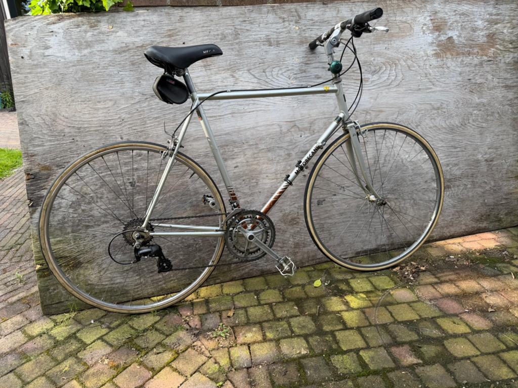 Motobécane 59cm - Klassieke Franse stalen toerfiets  1980, Fietsen en Brommers, 28 inch, Gebruikt, 10 tot 15 versnellingen, Velgrem