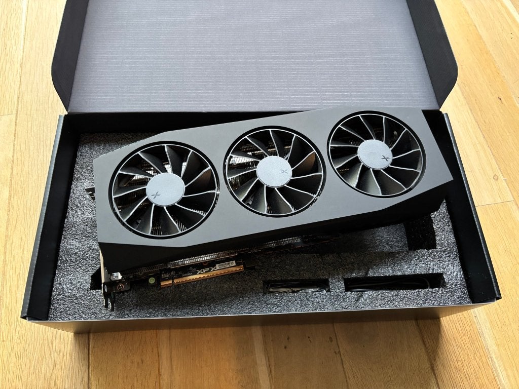 XFX Mercury AMD Radeon RX 9070 XT, AMD, GDDR6, Ophalen of Verzenden, Zo goed als nieuw