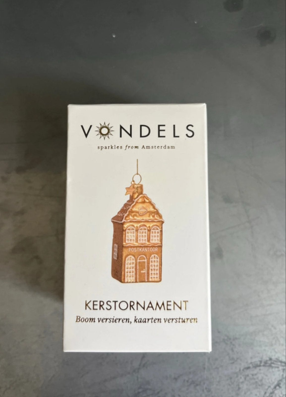 Vondels kerstornament postkantoor, Ophalen of Verzenden, Nieuw