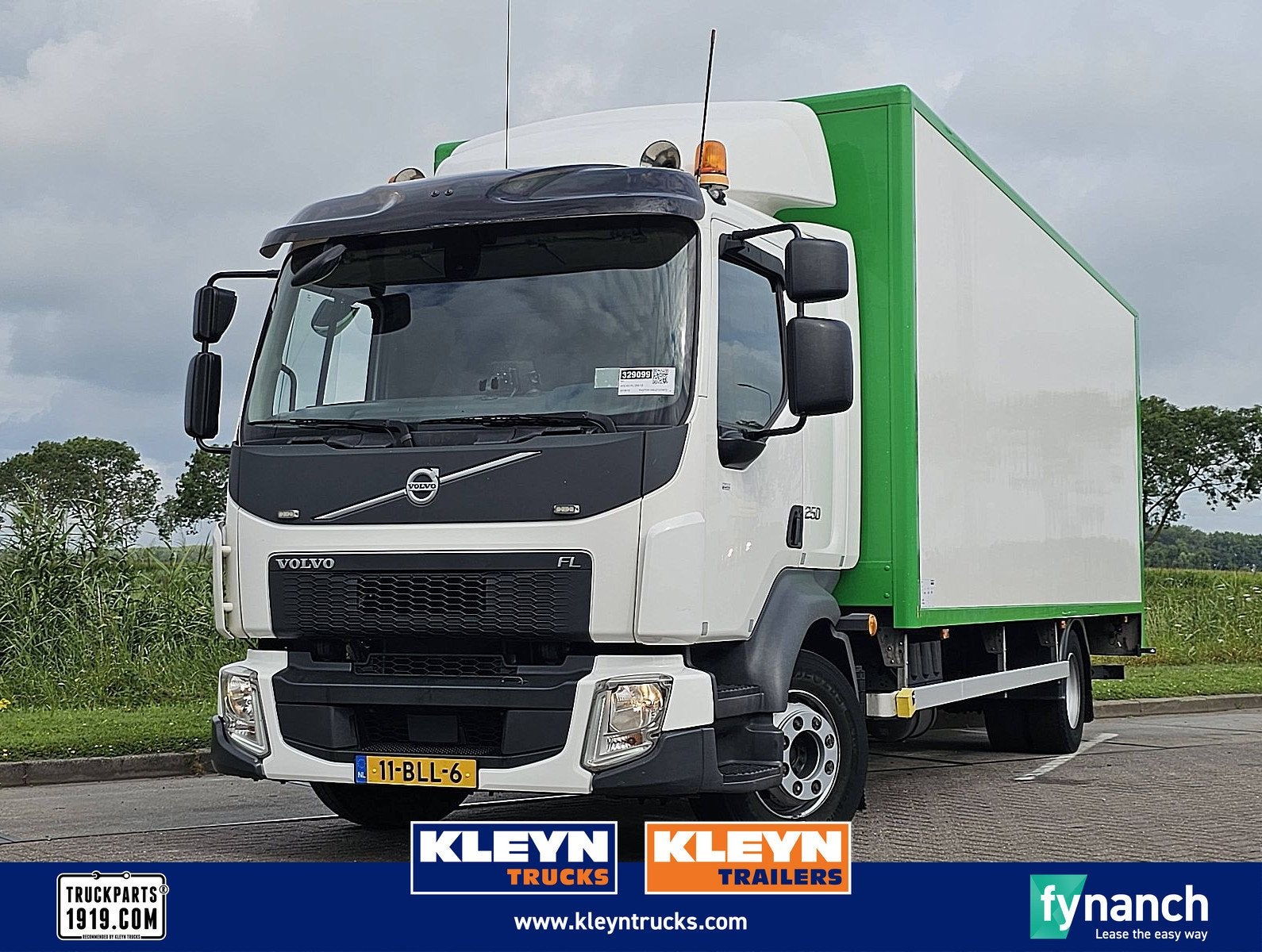 VOLVO FL 250.12 hh floor lift airco, Auto's, Vrachtwagens, Euro 6, Wit, Origineel Nederlands, Bedrijf