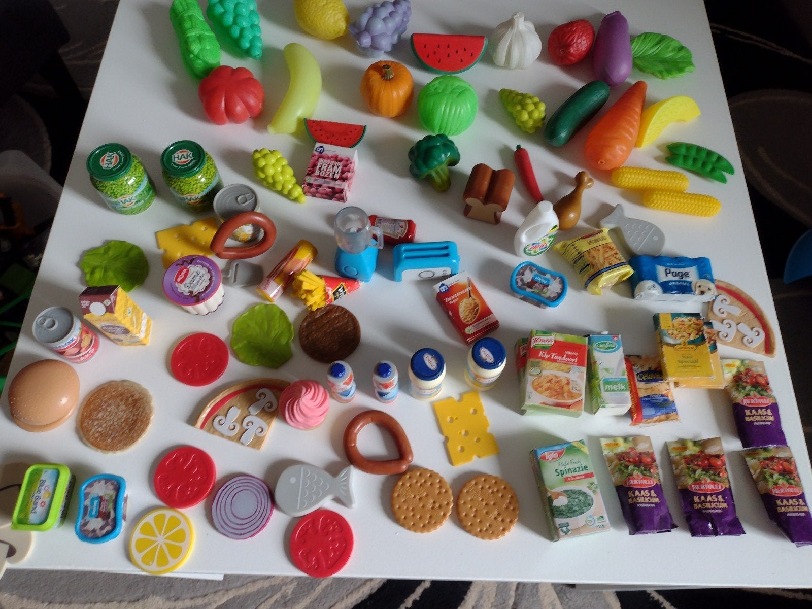 Grote set supermarkt mini's en speelgoed eten, Ophalen, Jongen of Meisje