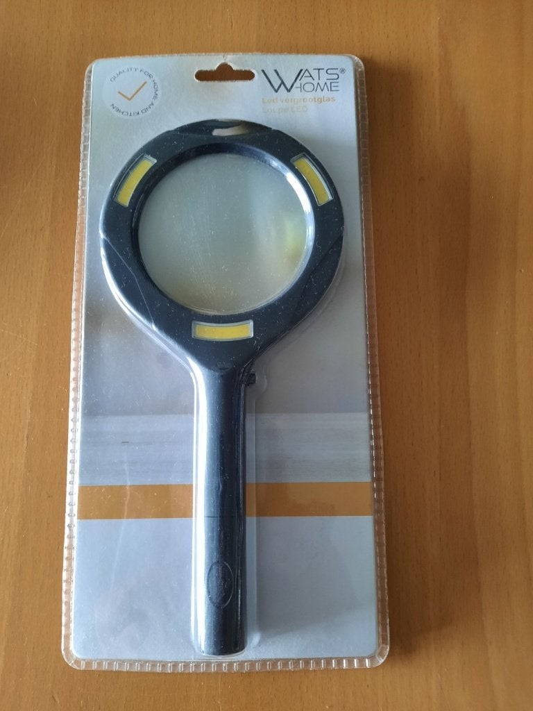 Loep led vergrootglas, Ophalen of Verzenden, Nieuw, Vergrootglas of Loep