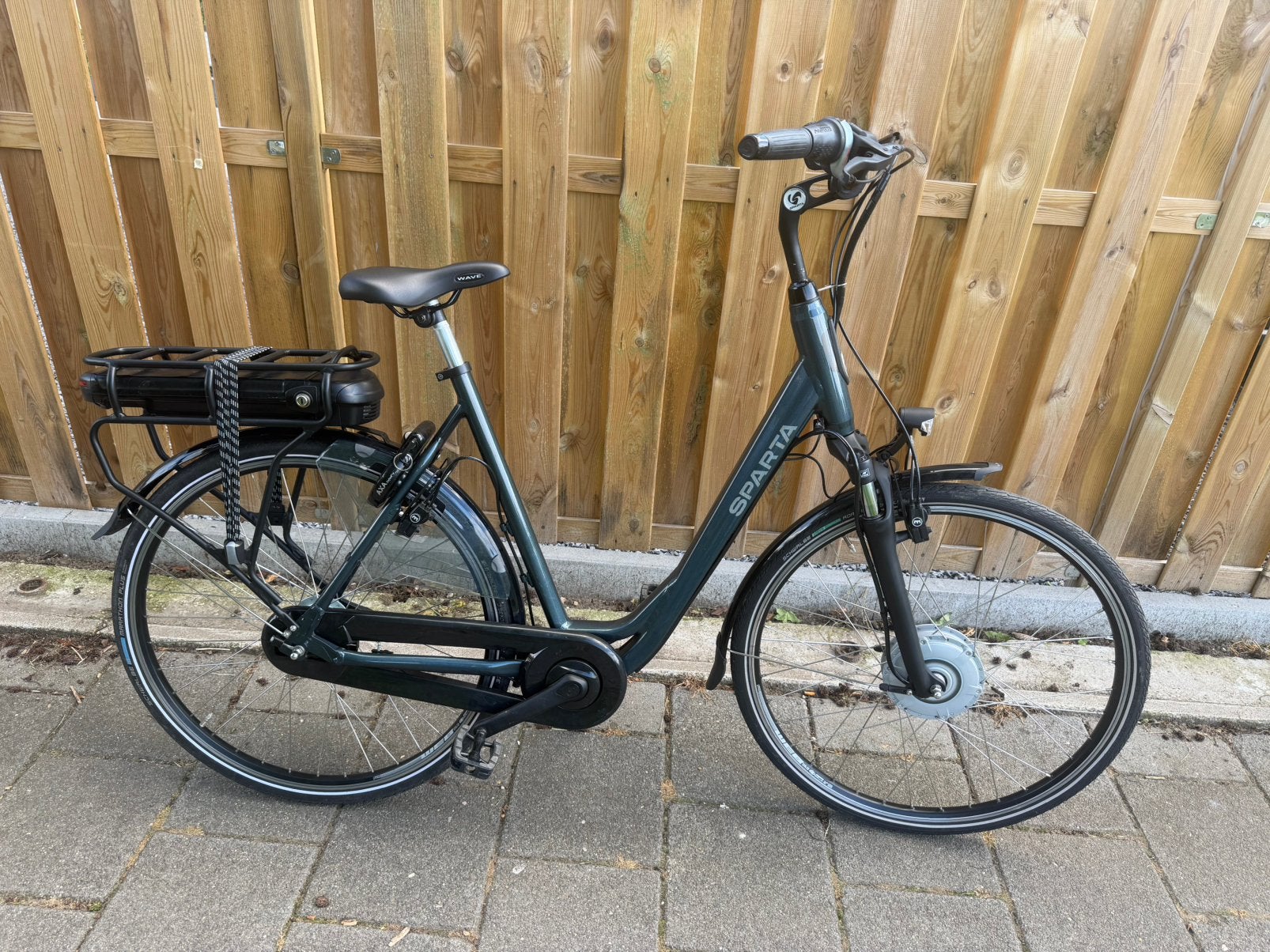 Als nieuwe Sparta A Lane elektrische damesfiets+oplader, Ophalen, Zo goed als nieuw, Velgrem, Versnellingen