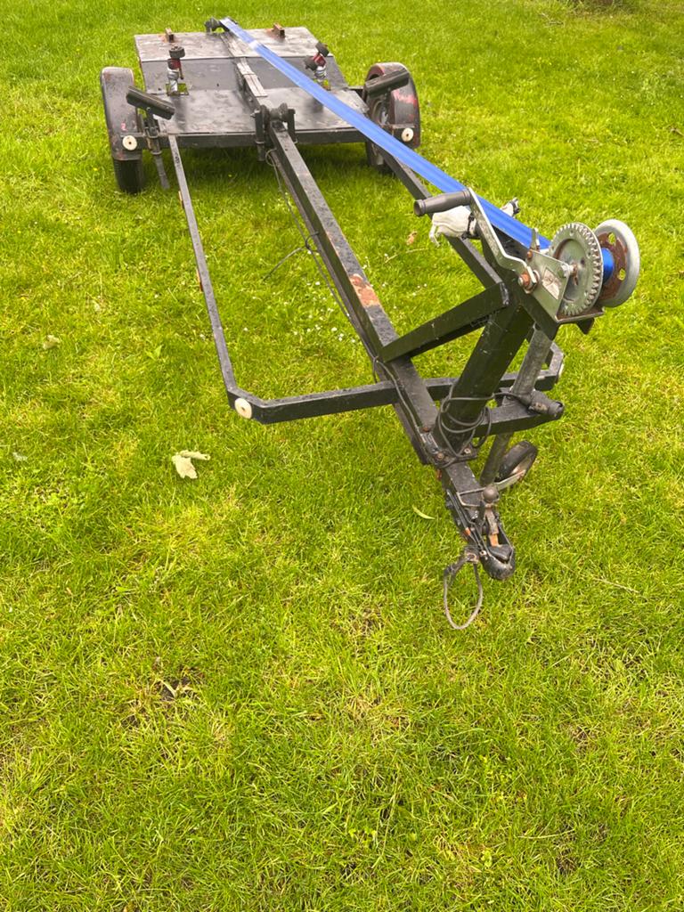 Boottrailer stallingtrailer, Ophalen of Verzenden, Gebruikt