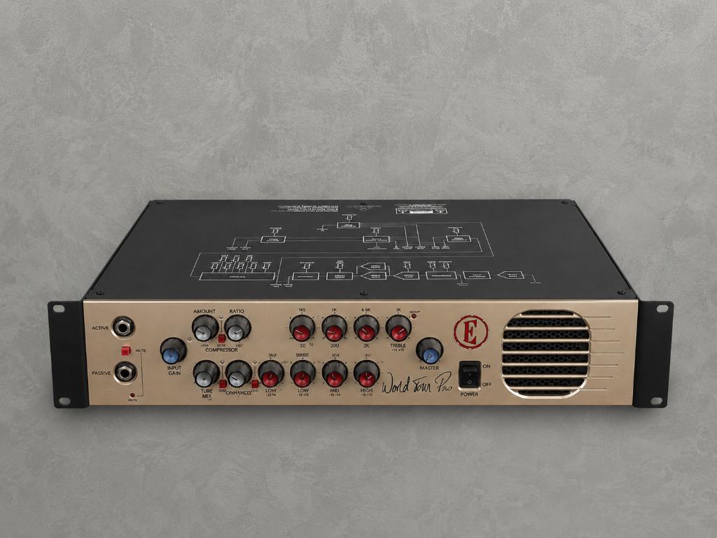 Eden World Tour Pro preamp  (19 inch/rack), Ophalen of Verzenden, Zo goed als nieuw, Basgitaar, Minder dan 50 watt