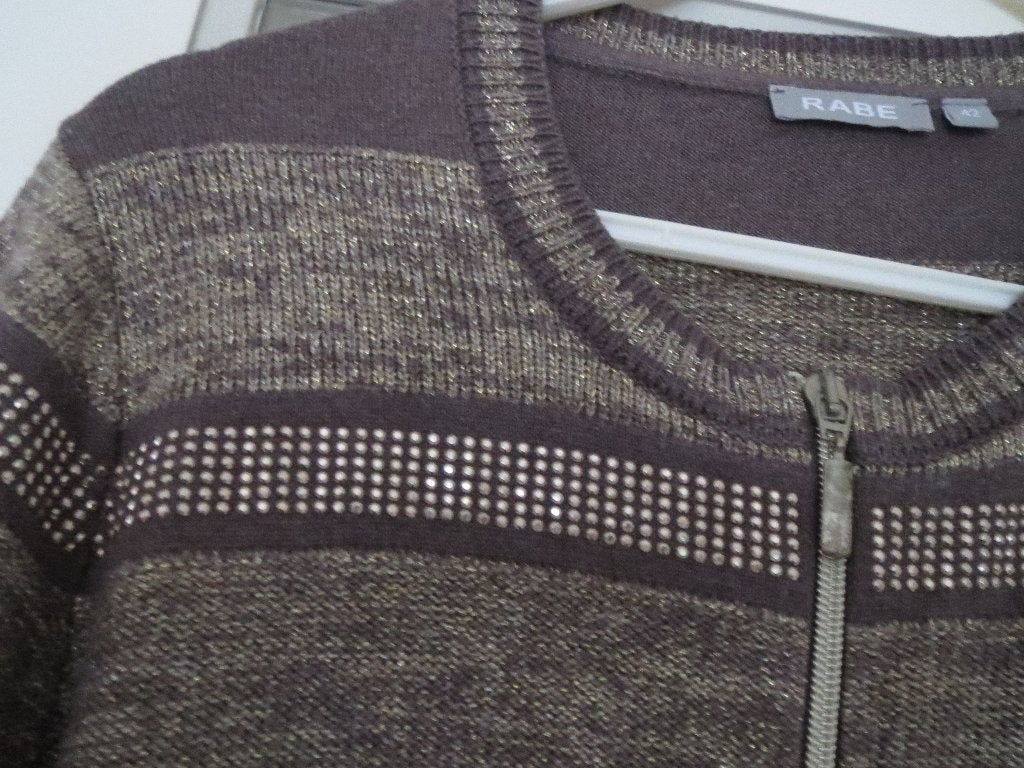 Damesvest van het merk Rabe Maat 42, Ophalen of Verzenden, Gedragen, Maat 42/44 (L), Bruin