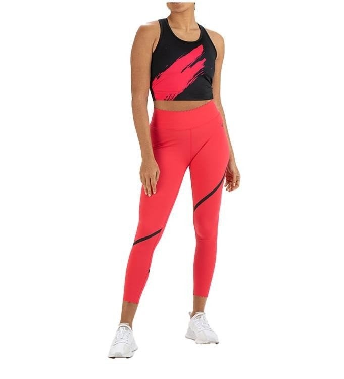 Sjeng Sports Patia Top, Zwart Rood, maat XL, NIEUW, Kleding | Dames, Sportkleding, Verzenden, Zwart, Maat 46/48 (XL) of groter