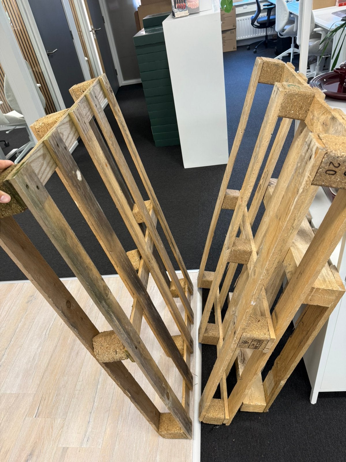 Gratis ophalen 3 Pallets VANDAAG, Doe-het-zelf en Verbouw, Hout en Planken, Ophalen, Zo goed als nieuw, Pallet, Minder dan 200 cm