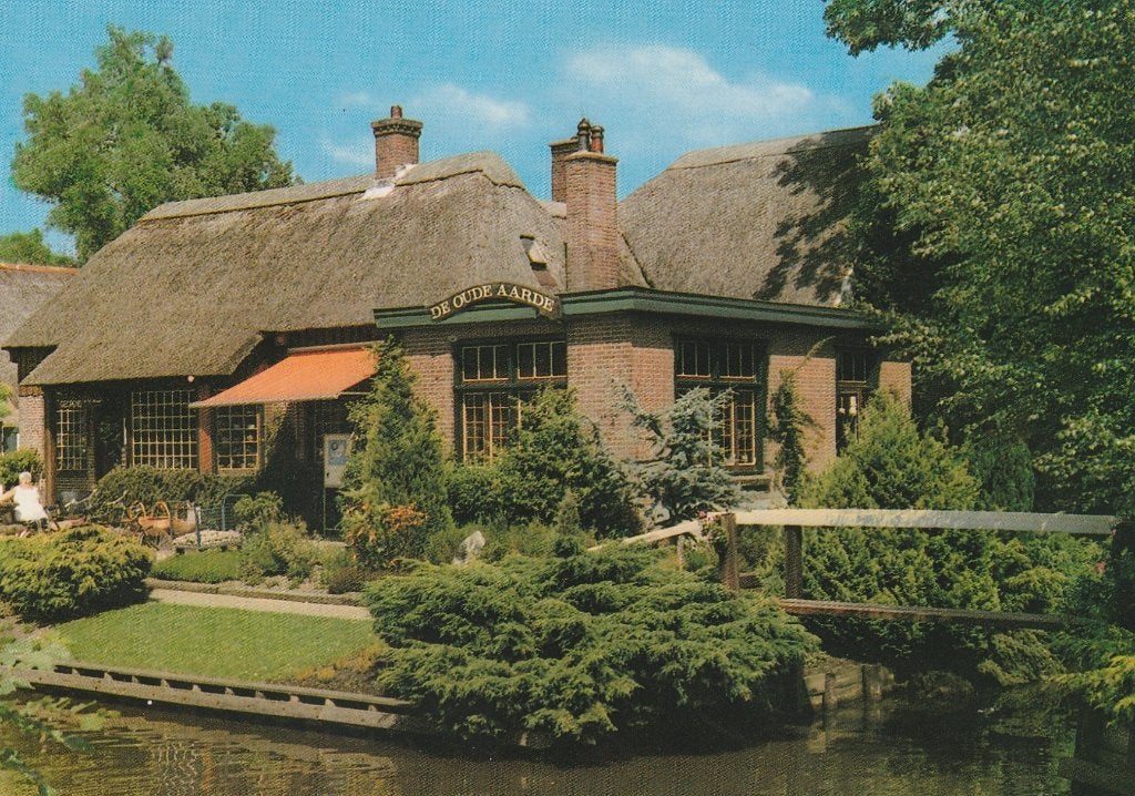 GIETHOORN Sierstenen Museum De Oude Aarde, Verzenden, 1980 tot heden, Ongelopen, Overijssel