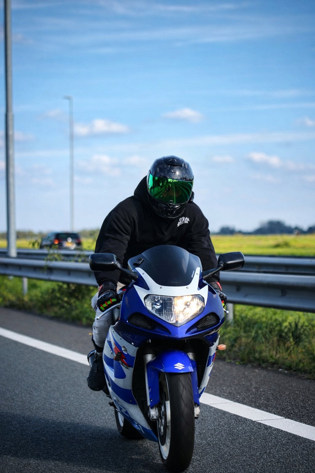Suzuki GSX-R 600k1 kenteken op A2 draait vol vermogen, Sportuitlaat, 4 cilinders, Gebruikt, Super Sport