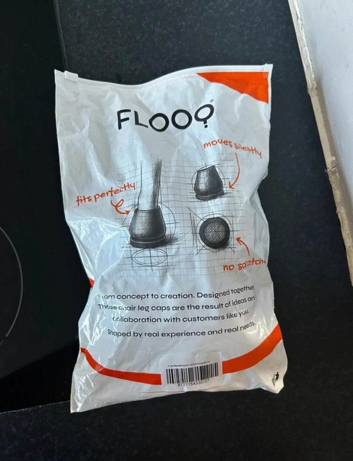 Flooq stoelpootdoppen, Ophalen of Verzenden, Nieuw, Zwart, Vijf, Zes of meer stoelen
