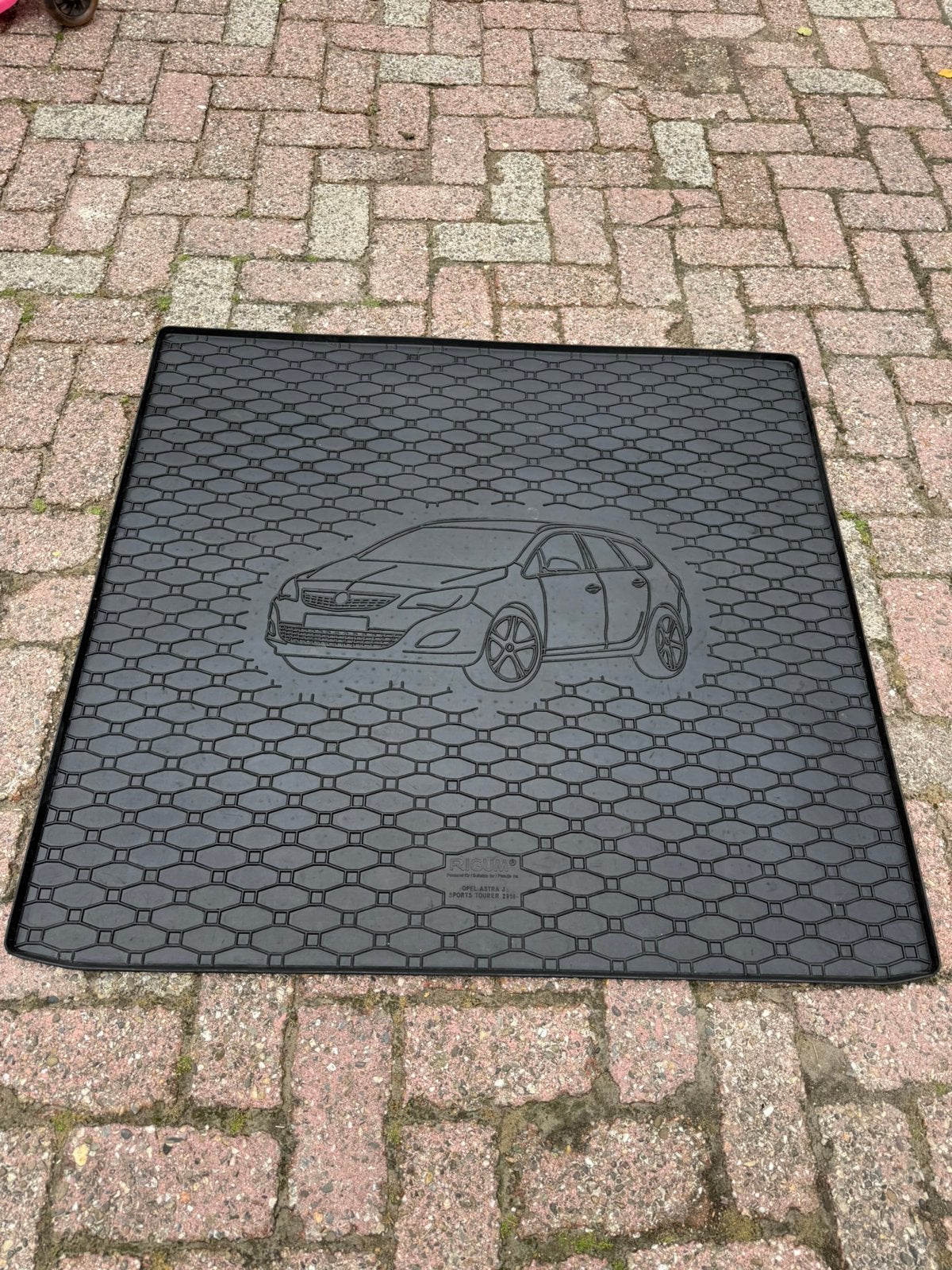 Rubber kofferbakmat Opal Astra J Sports Tourer 2010, Ophalen of Verzenden, Gebruikt