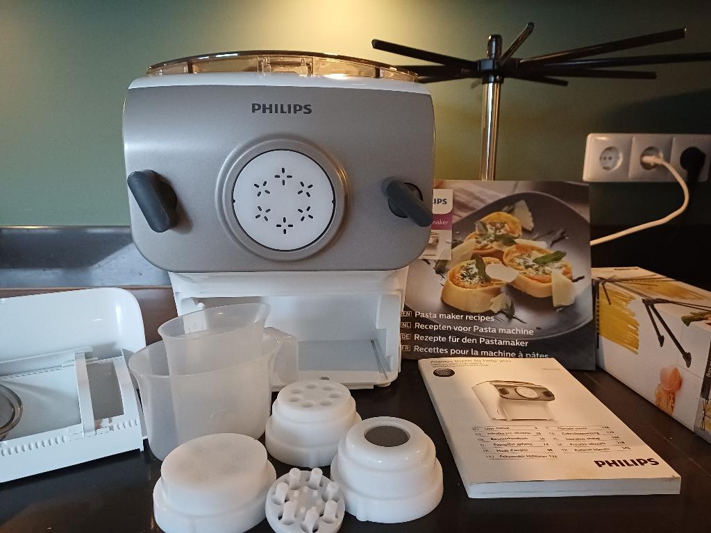 Philips Pastamachine HR2355/12 – Zelf verse pasta maken, Ophalen, Zo goed als nieuw