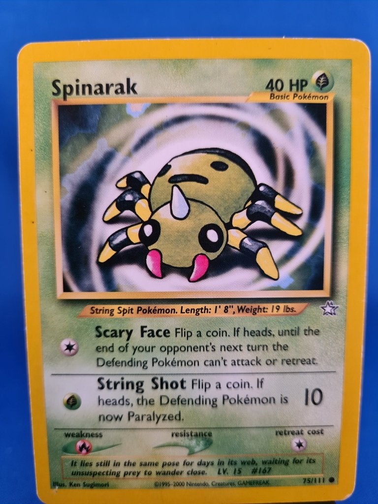 Spinarak 75/111 - Neo Genesis, Verzenden, Gebruikt