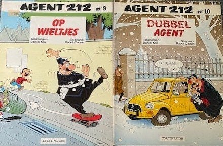 Agent 212	9/10/19/20/25, Boeken, Meerdere stripboeken, Ophalen of Verzenden, Zo goed als nieuw