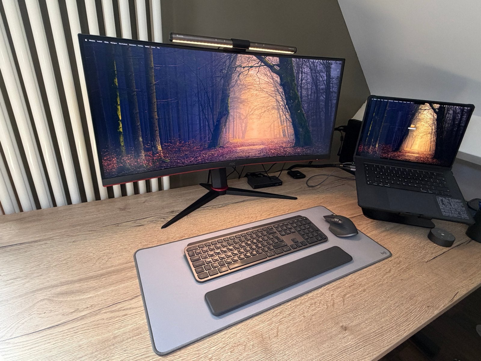 AOC CQ34G2SE/BK 34 inch Curved Gaming Monitor, Computers en Software, Monitoren, Curved, VA, Minder dan 1 ms, Zo goed als nieuw
