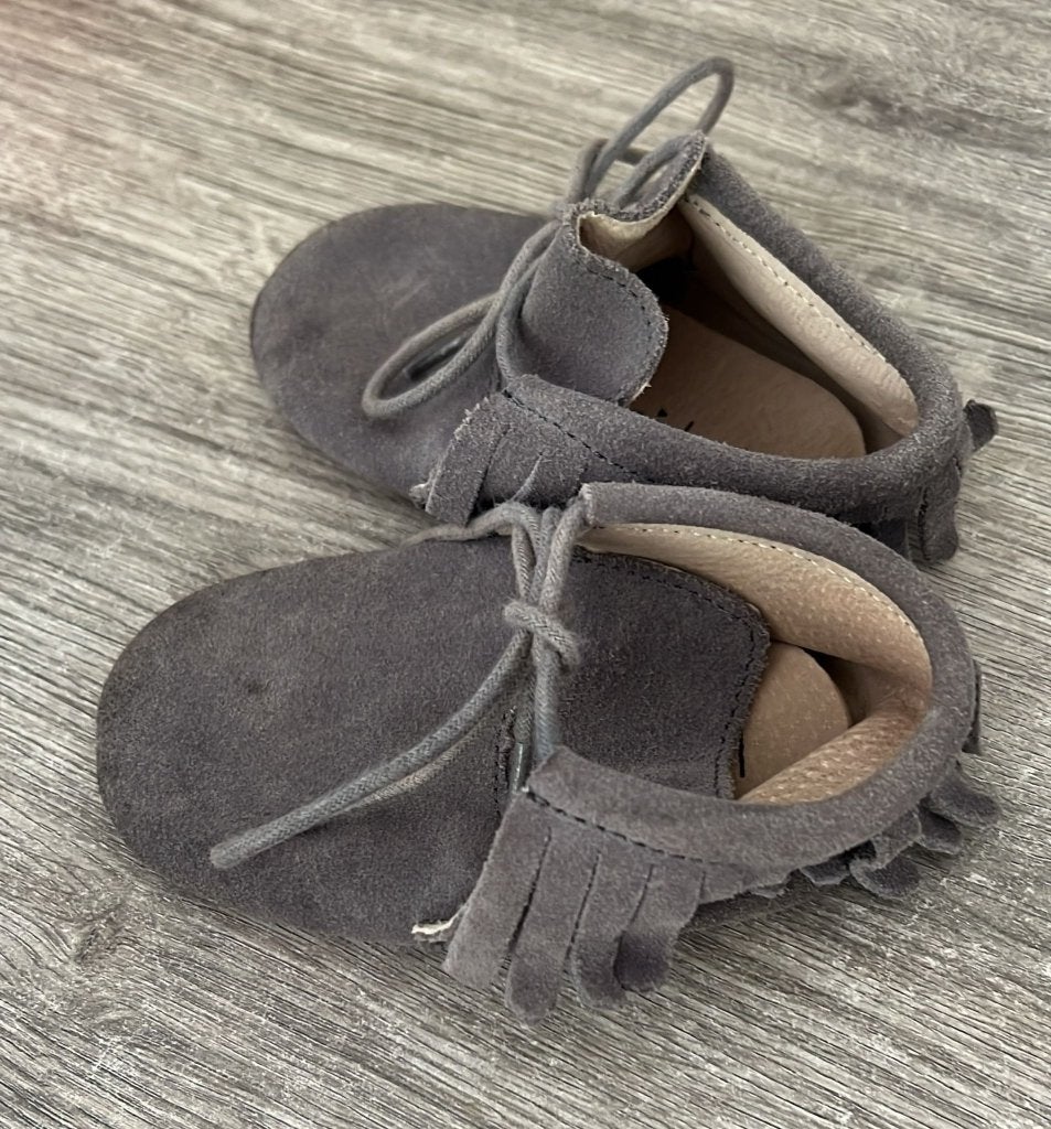 mockies maat L grijs, Gebruikt, Schoentjes, Verzenden, Jongetje of Meisje